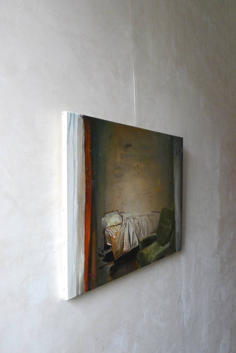 Original Interiors Painting by Giancarlo Manneschi