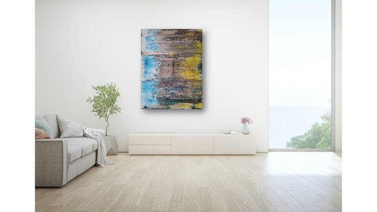 Original Abstract Expressionism Abstract Painting by Marcin Tobolka