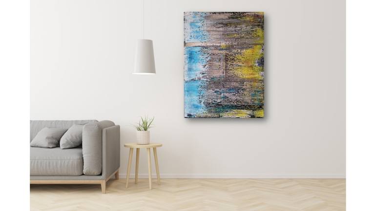 Original Abstract Expressionism Abstract Painting by Marcin Tobolka