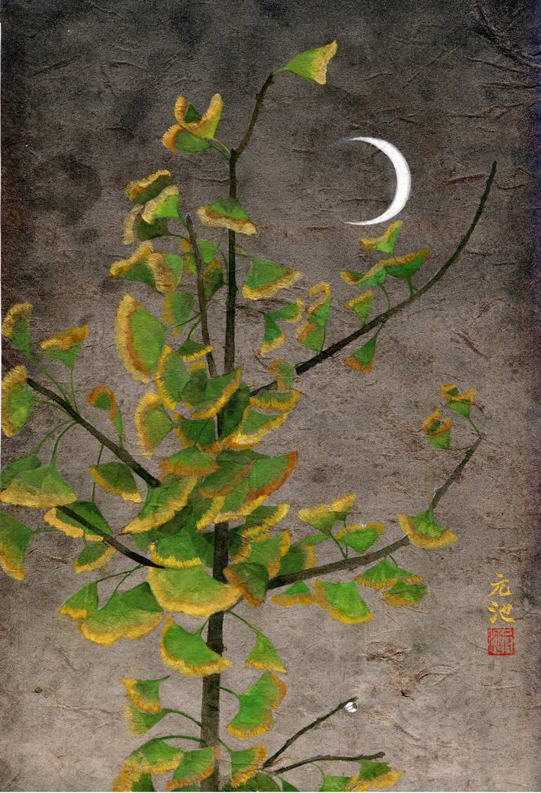 Original Tree Painting by Yuanchi Qiao
