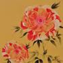 Peony and snake in spring
black&red1# in golden paper