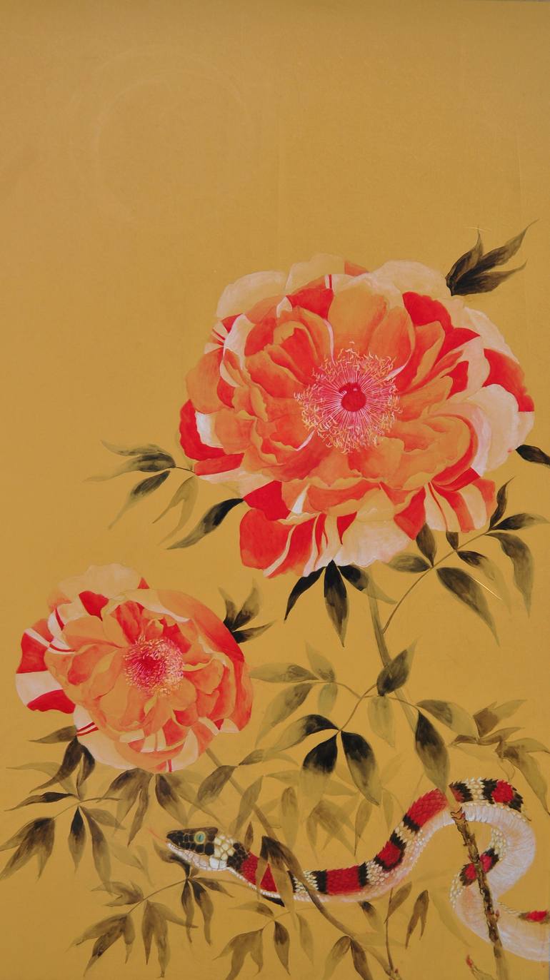 Original Conceptual Nature Painting by Yuanchi Qiao