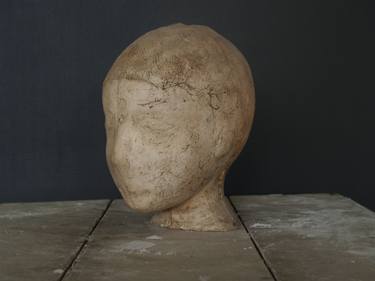 Original Portraiture Portrait Sculpture by Anatoli Yonchev