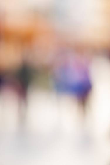 abstract background blurred people - - Limited Edition of 5 thumb