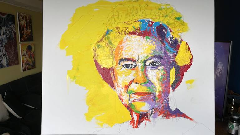 Original Portraiture Portrait Painting by Vale Kardamski