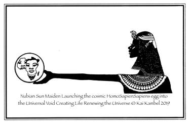 Nubian Sun Maiden launching the cosmic Egg thumb