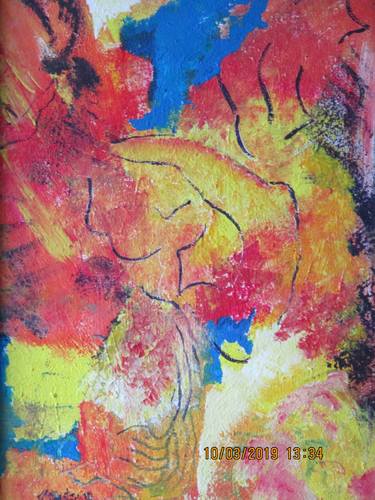Print of Abstract Expressionism Abstract Paintings by Eileen Marjory Brotzman