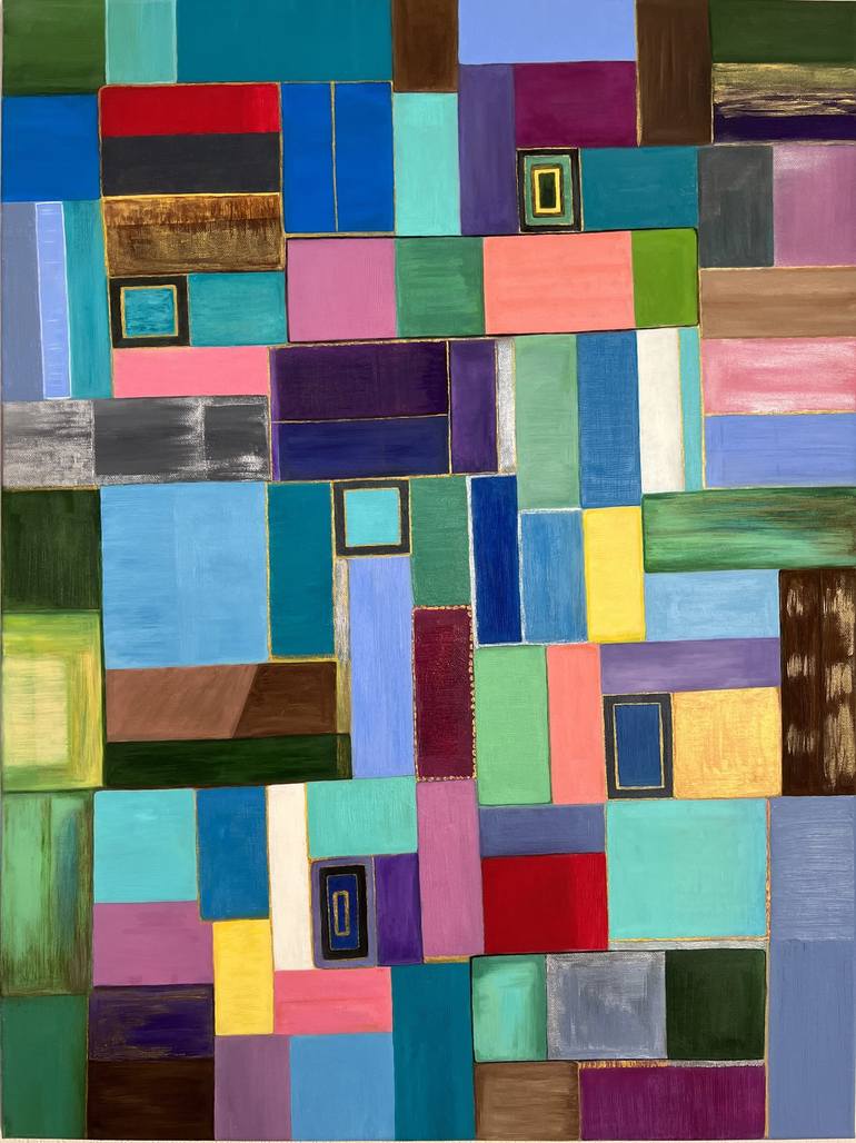 Original Abstract Paintings by Indira Kissan