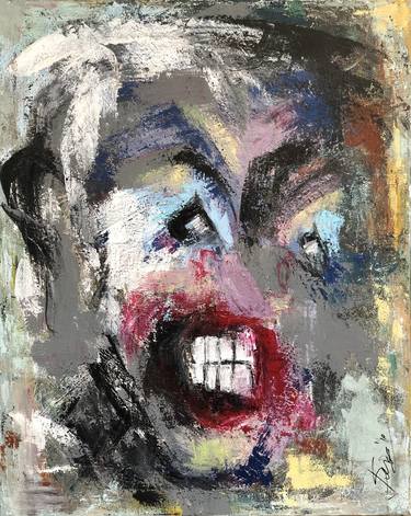 Print of Expressionism Portrait Paintings by Sorina Peia