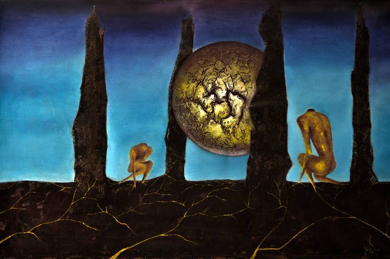 Hysteria Painting by Mauricio Silerio | Saatchi Art