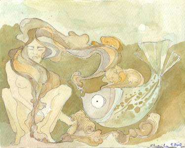 Print of Illustration Nude Paintings by Maria Eljel