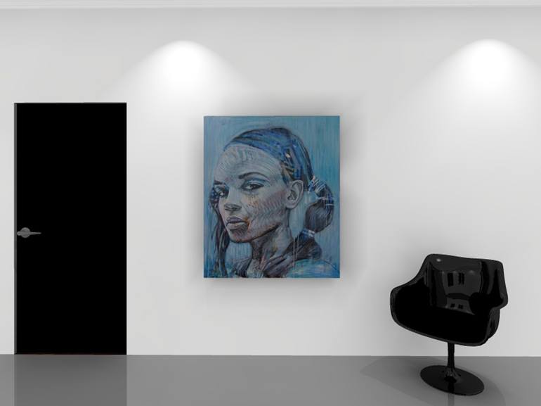 Original Figurative People Painting by Gary Frier