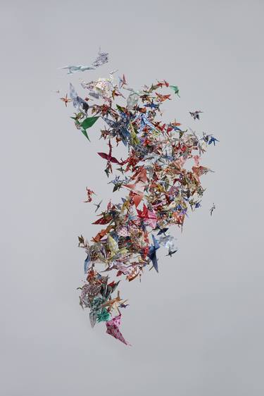 A thousand origami cranes. - Limited Edition of 25 thumb