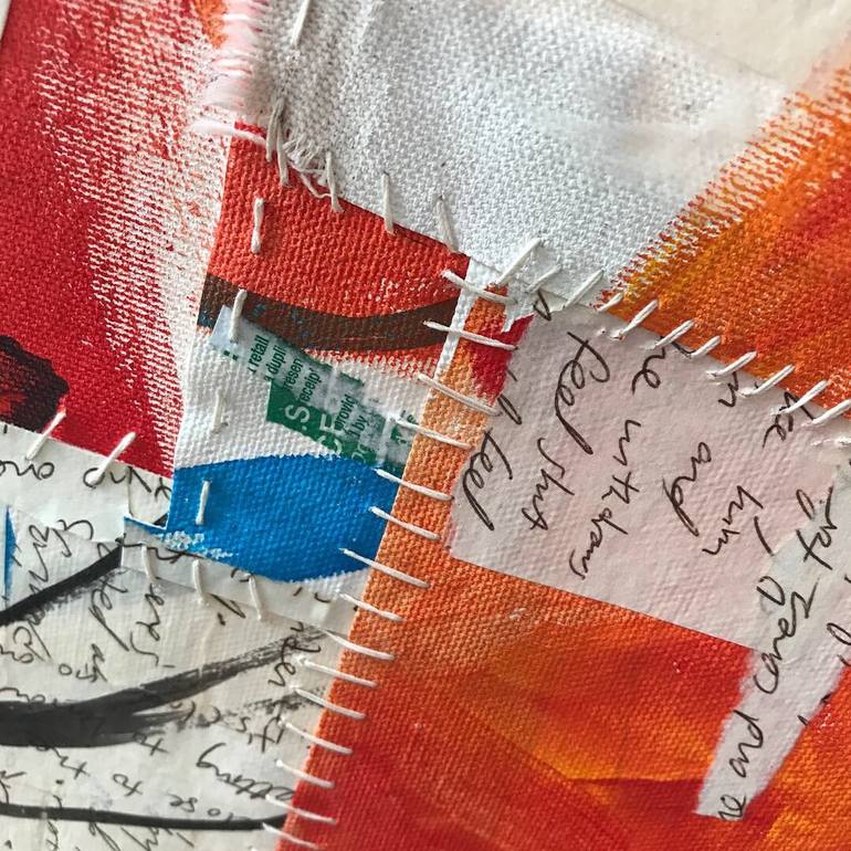 Original Abstract Expressionism Abstract Painting by Sarah Irani