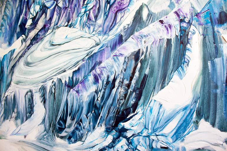 Original Expressionism Nature Painting by Katerina Teresidi