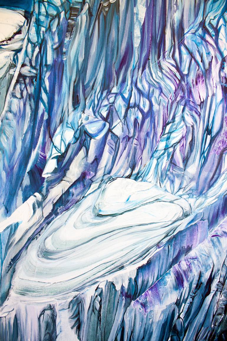 Original Expressionism Nature Painting by Katerina Teresidi