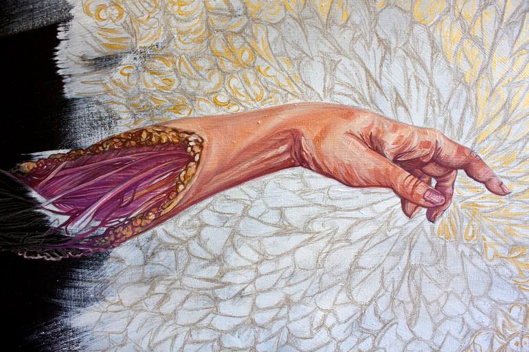 Original Conceptual Body Painting by Katerina Teresidi