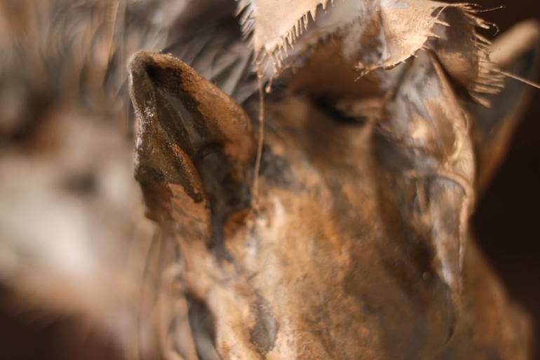 Original Abstract Horse Sculpture by Leya Kokoravec
