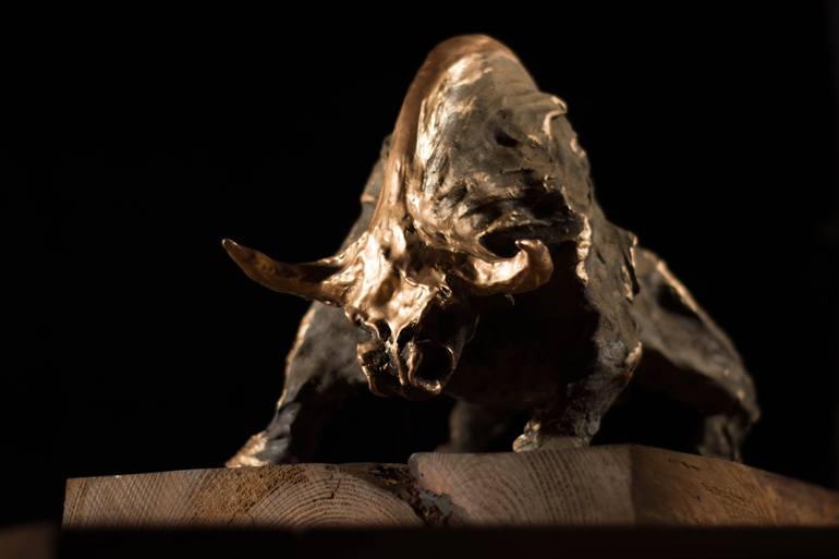 Original Figurative Animal Sculpture by Leya Kokoravec