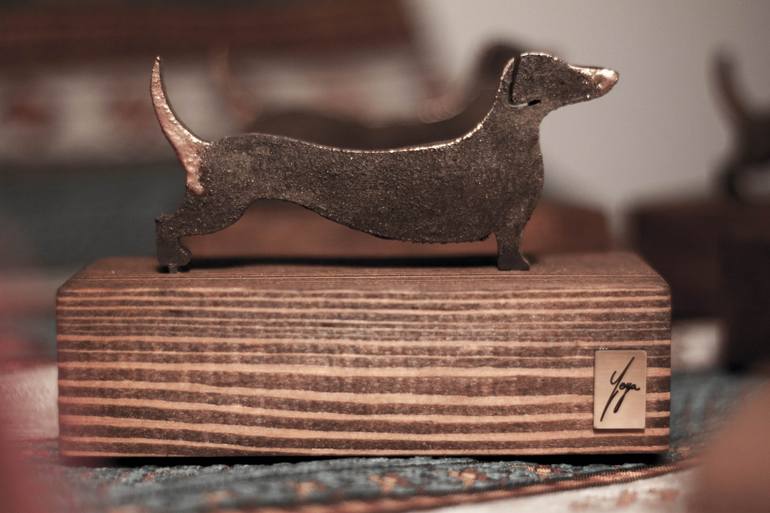 Original Modernism Abstract Sculpture by Leya Kokoravec