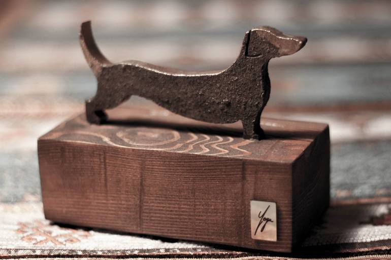 Original Modernism Abstract Sculpture by Leya Kokoravec