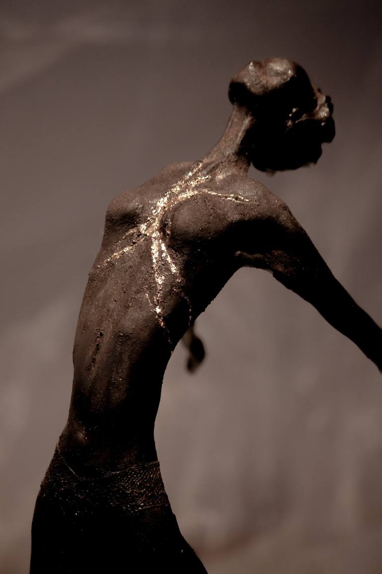 Original Figurative People Sculpture by Leya Kokoravec