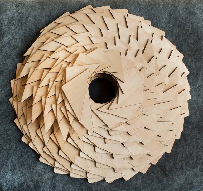 Original Minimalism Abstract Sculpture by Susannah Mira