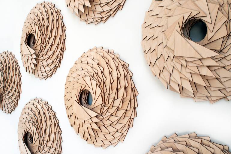 Original Minimalism Abstract Sculpture by Susannah Mira