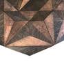 These dimensional plywood wall sculptures use a star motif to refer to the ancient practice of wayfinding. I created them when I was questioning where I wanted my artistic practice to go and instead of an answer, each piece points in every imaginable direction.