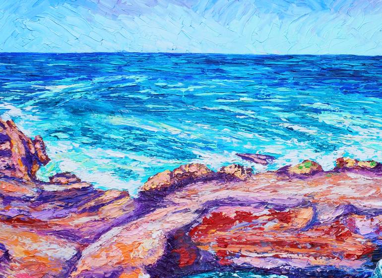 Original Expressionism Landscape Painting by Eryn Tehan