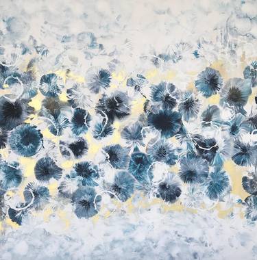 Original Fine Art Abstract Paintings by Jessica M Chaix