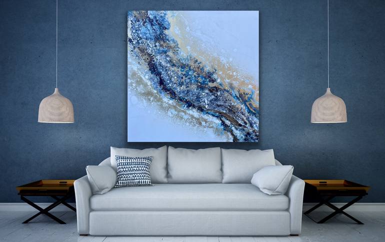 Original Abstract Painting by Jessica M Chaix