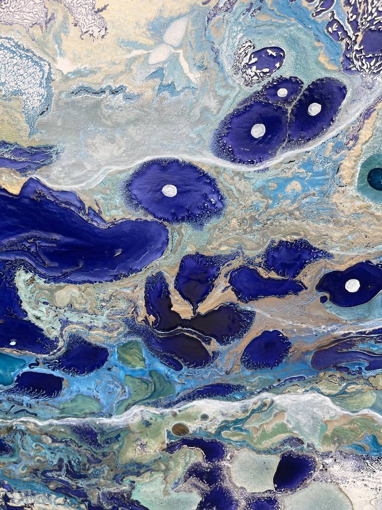 Original Modernism Abstract Painting by Jessica M Chaix