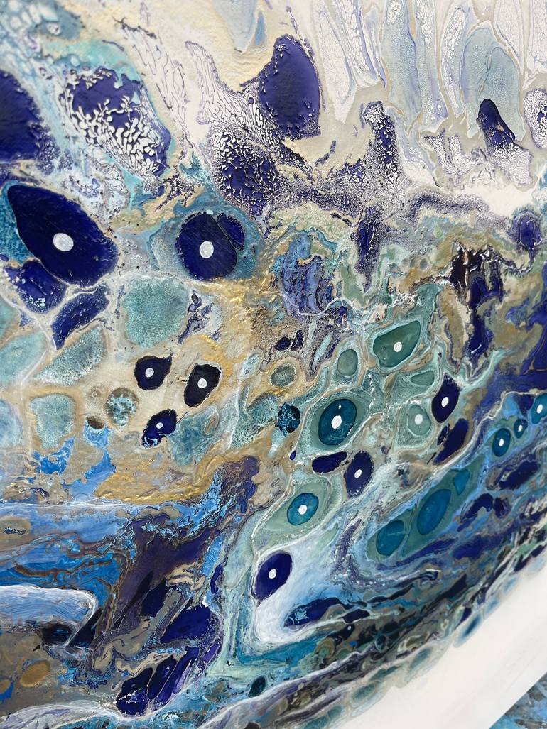 Original Modernism Abstract Painting by Jessica M Chaix