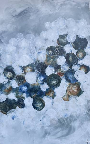 Saatchi Art Artist Jessica M Chaix; Paintings, “Magic bubbles set II -I” #art