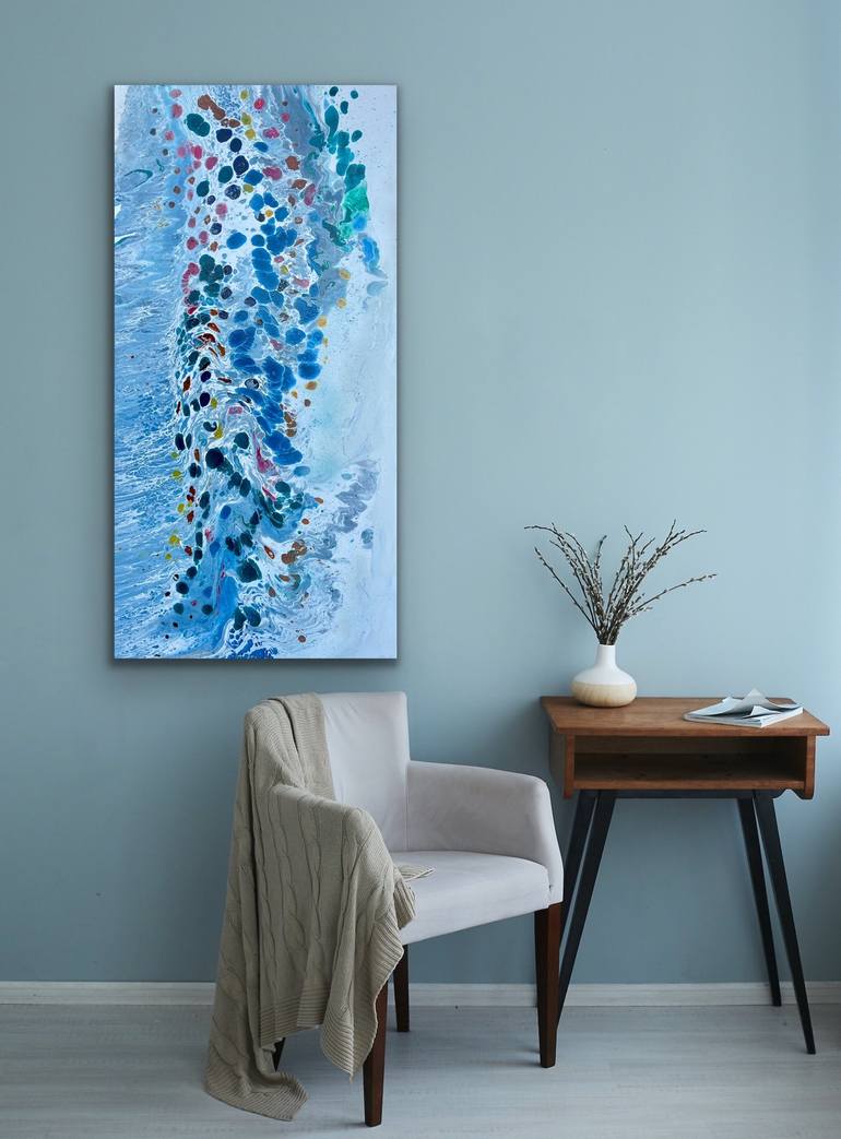 Original Abstract Painting by Jessica M Chaix
