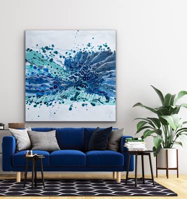 Original Abstract Paintings by Jessica M Chaix