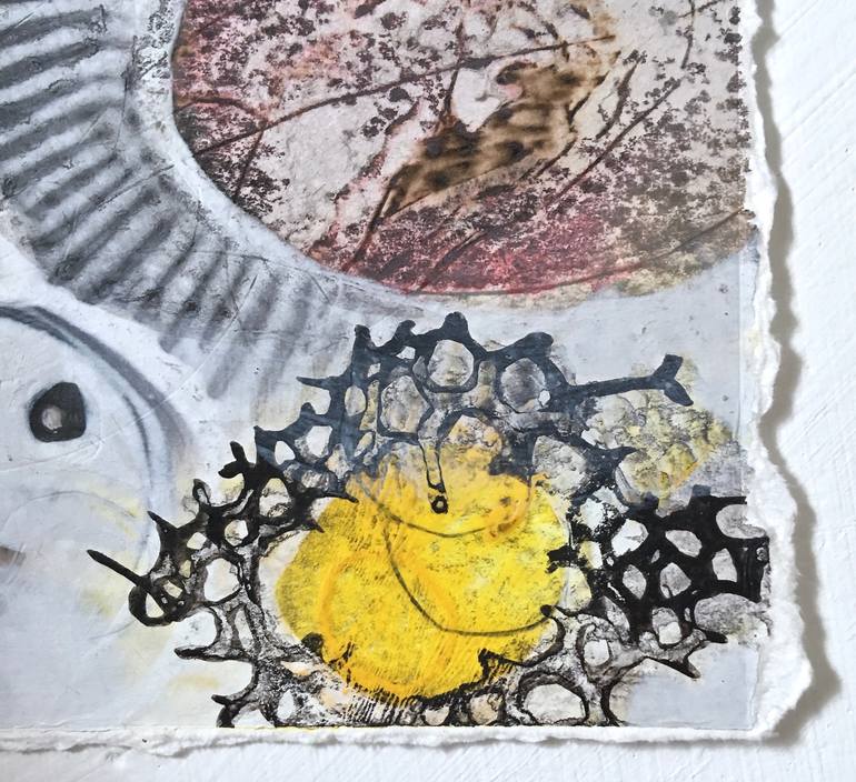 Original Abstract Painting by Billie Ireland