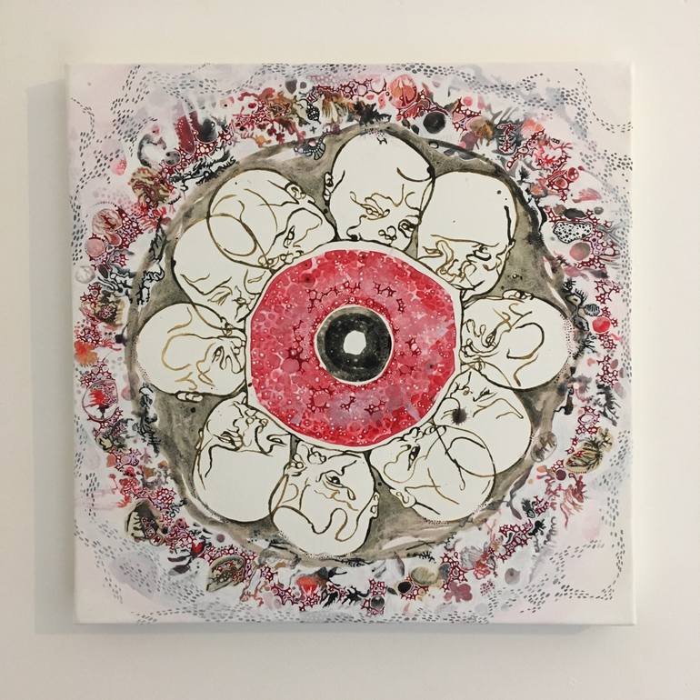 Original Figurative Children Painting by Billie Ireland
