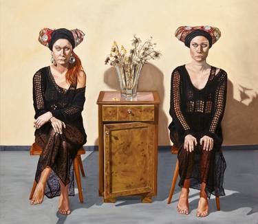 Print of Realism People Paintings by Eduardo Lara