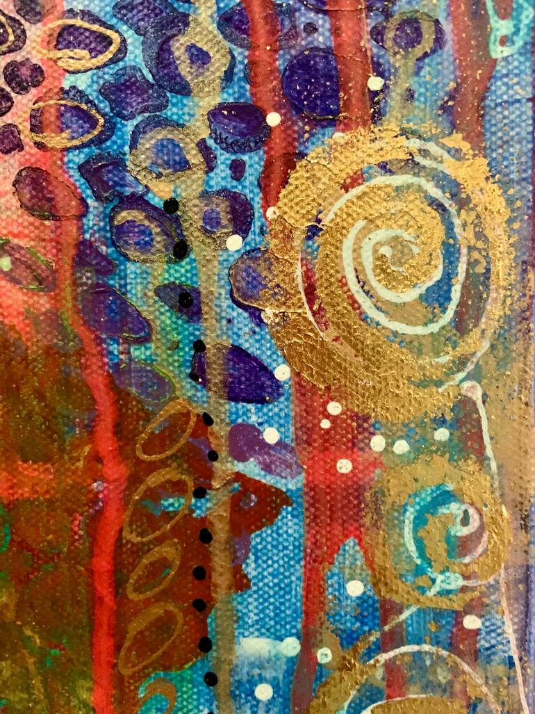 Original Figurative Abstract Painting by Tatyana Zavadskaya