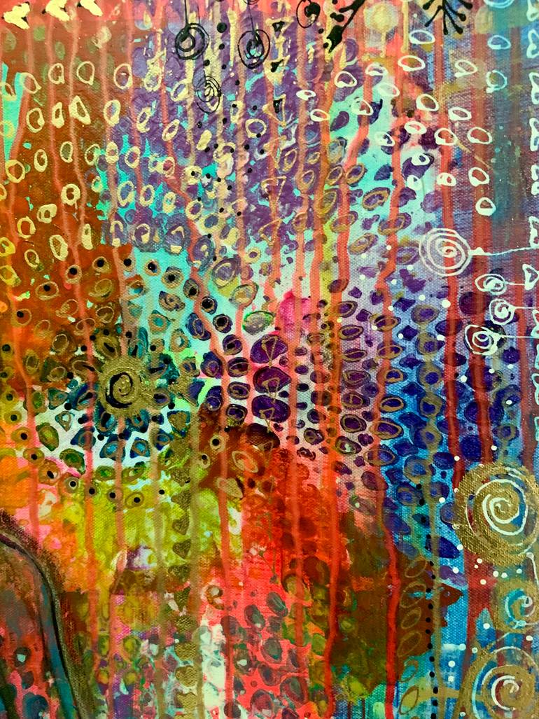 Original Figurative Abstract Painting by Tatyana Zavadskaya