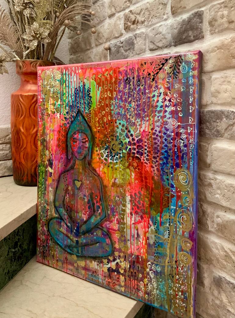 Original Figurative Abstract Painting by Tatyana Zavadskaya