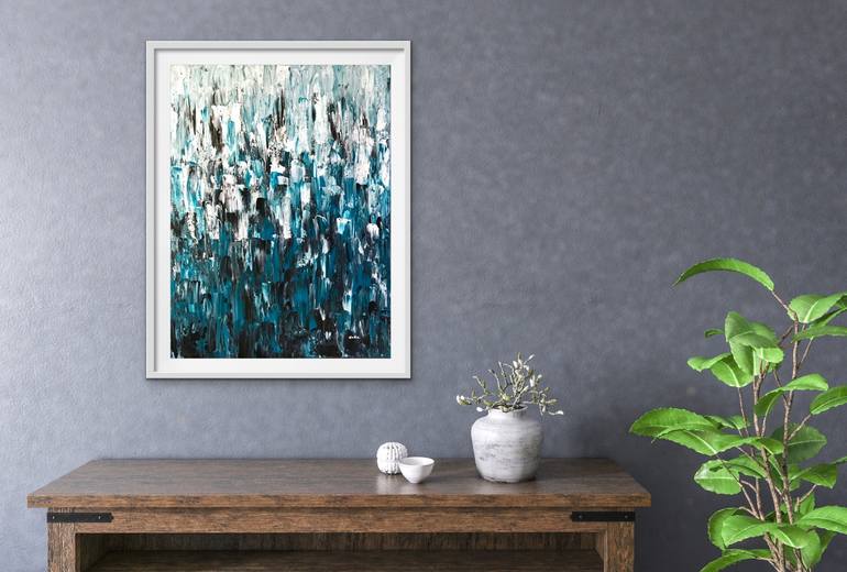 Original Modern Abstract Painting by Nadia Bedard