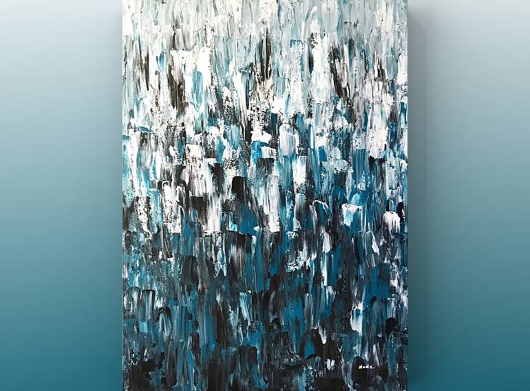 Original Modern Abstract Painting by Nadia Bedard