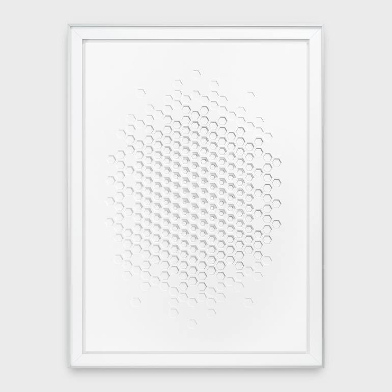Original Abstract Geometric Sculpture by Adam Cosmin