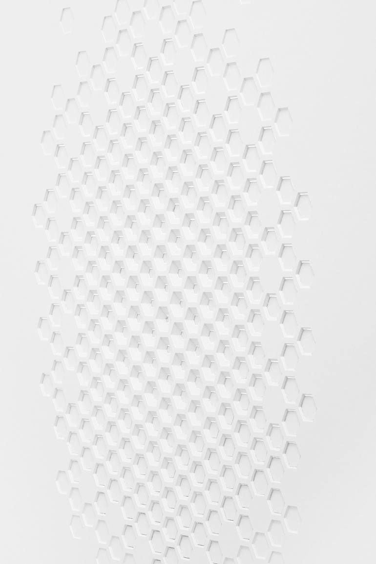 Original Abstract Geometric Sculpture by Adam Cosmin