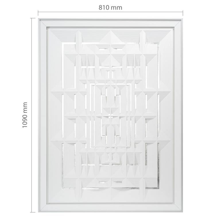 Original Modernism Geometric Sculpture by Adam Cosmin