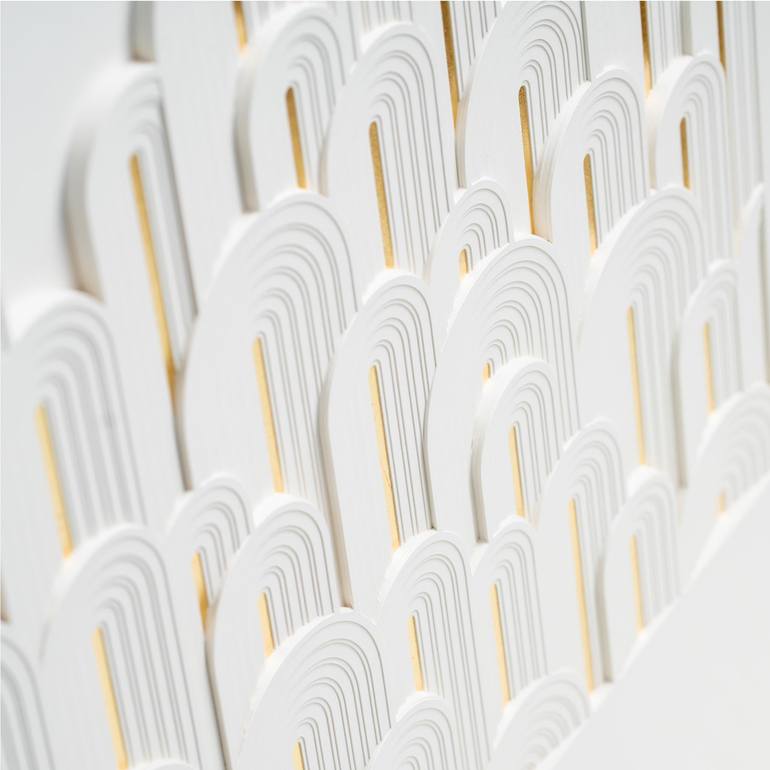 Original Modernism Abstract Mixed Media by Adam Cosmin