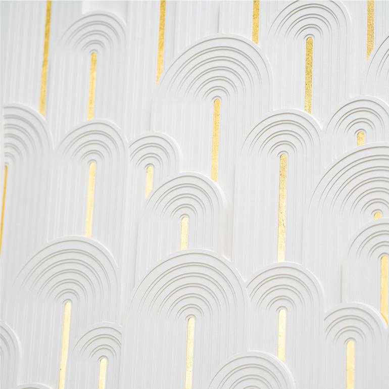 Original Modernism Abstract Mixed Media by Adam Cosmin